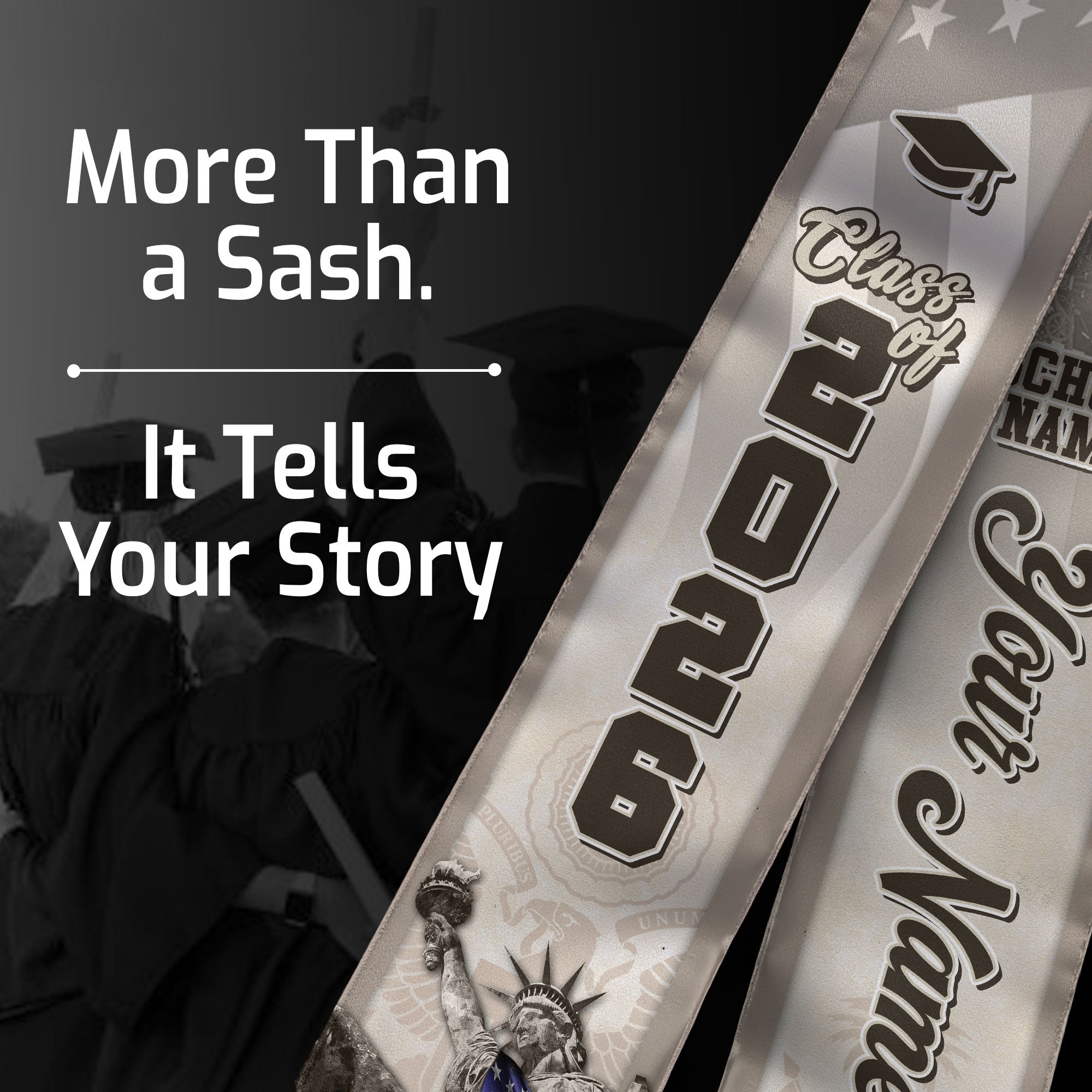 Haitian Flag Graduation Stole 2026, Haiti Stole Sash, Custom Touch for Class of 2026