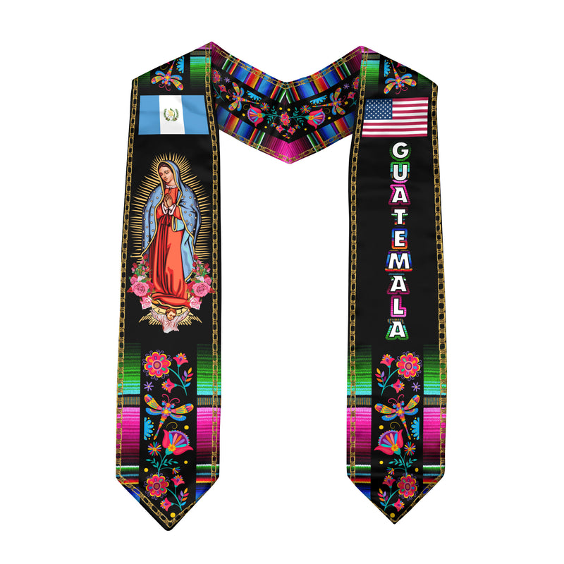 Guatemalan Graduation Stole 2026, Guatemala Flag Sash, Graduation Stole 2026